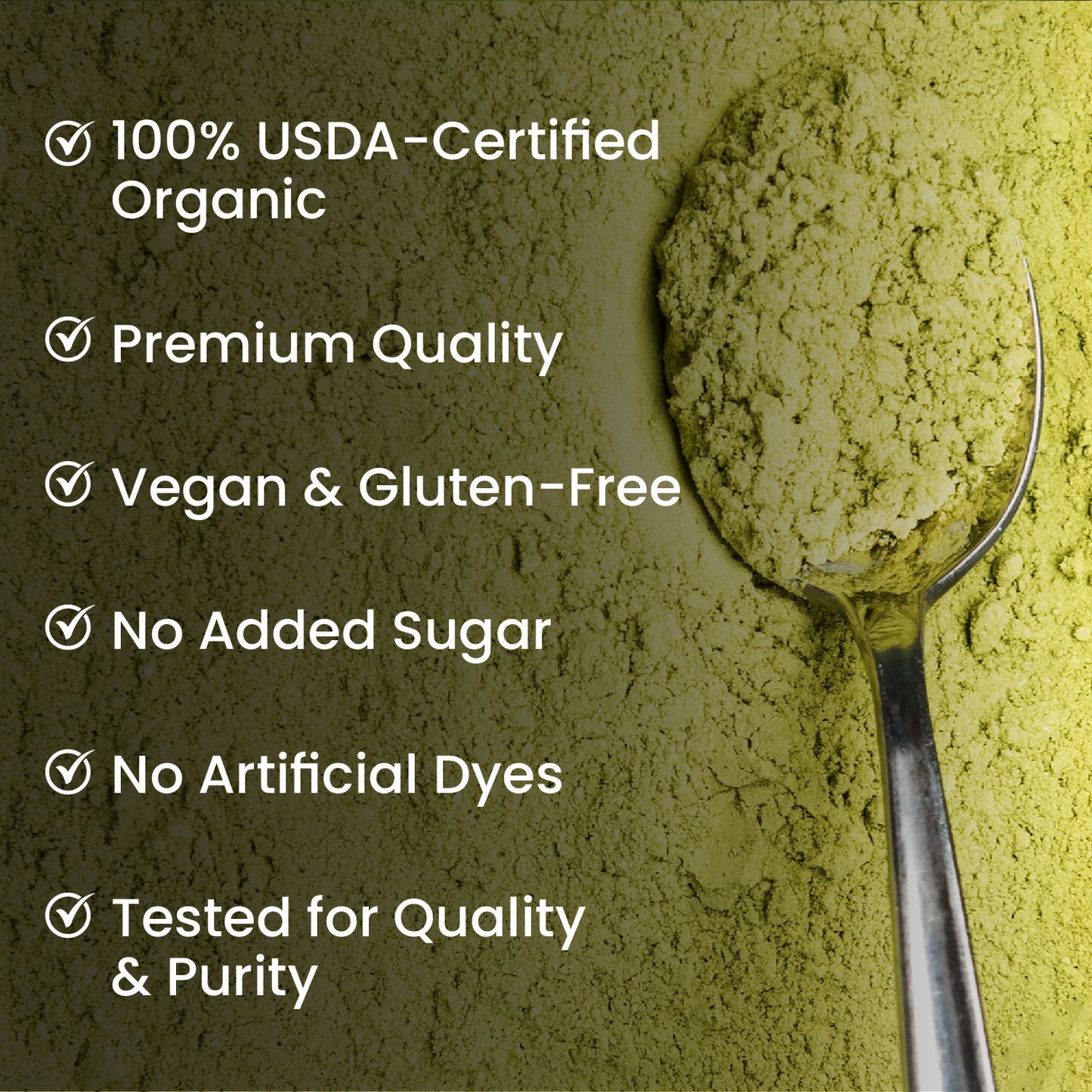 Vlado's Himalayan Organics 100% Organic Certified Moringa Powder - Natural Superfood with 120+ Nutrients, Antioxidants & Vitamins - Drumstick Leaf powder | Herbal Supplement I for Immunity, Digestion & Energy I Rich In Antioxidant & Protein - 200g