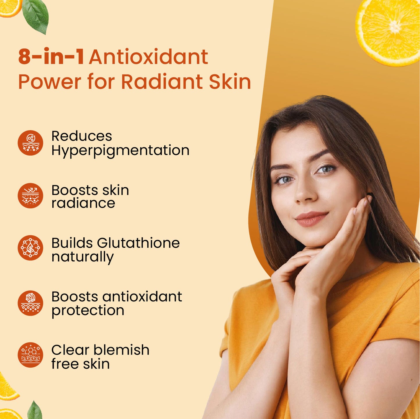 Vlado's Himalayan Organics Japanese Reduced L Glutathione Effervescent Tablets 1150mg with Hyaluronic Acid , Niacinamide, Vitamin C, E- For Anti-Pigmentation Skin Lightening, Tan Removal , Skin Glow- 20 Effervescent Tablet (Pack of 1)