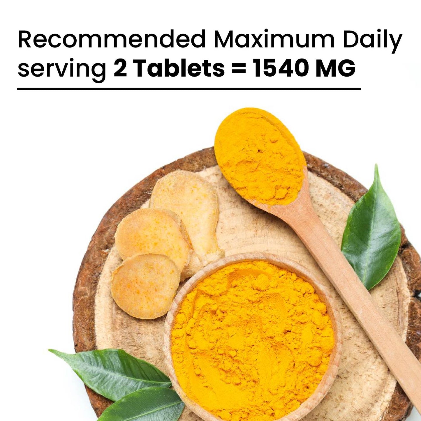 Vlado's Himalayan Organics - Organic Curcumin Tablets 1500+ Mg/Serving with Black Pepper and 95% Curcuminoids | Anti inflammatory Supplement for Adults | With Curcuma Longa, Turmeric | 60 Veg Tablets