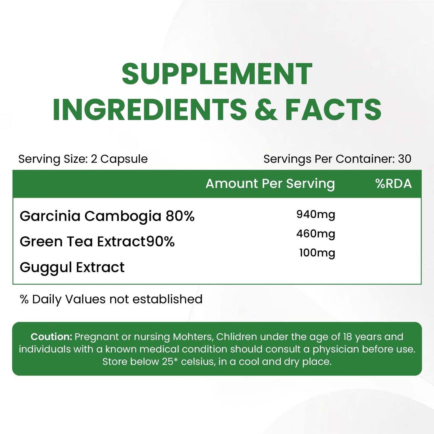 Vlado's Himalayan Organics Garcinia Cambogia Supplement for Weight Management - 60 Veg Capsules