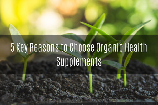 5 Key Reasons to Choose Organic Health Supplements