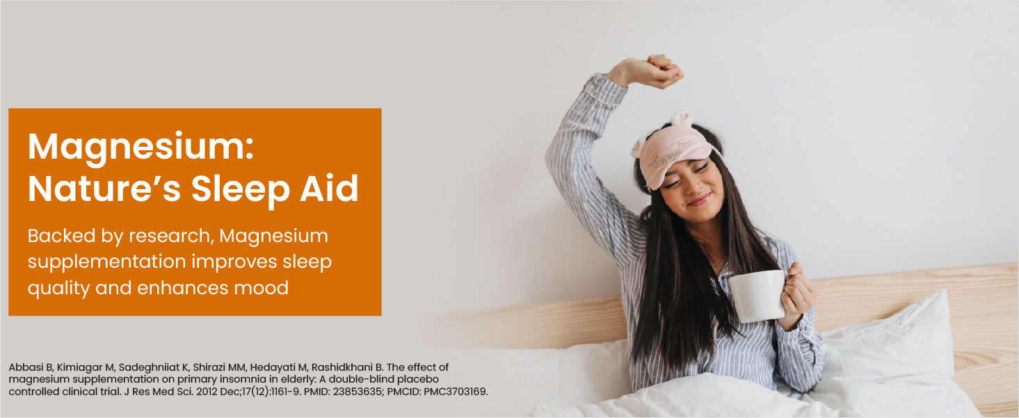 Magnesium Supports Better Sleep
