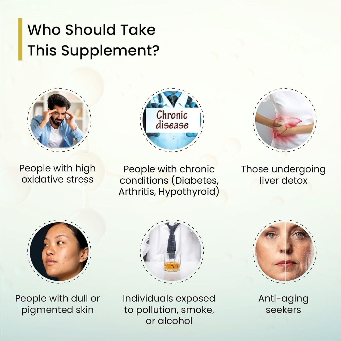 Vlado's Himalayan Organics Liposomal Glutathione 650 mg+ Advanced Liposomal Formula with N-Acetyl L-Cysteine , Vitamin C & B12 - Cellular & Face Health - Helps in Skin Hydration & Skin Glow - Liver Health & Detoxification Support - 30 Veg Capsules