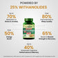 Vlado's Himalayan Organics Ashwagandha -25 % Withanolides with Maximun High Potency - 600MG - Highly Concentrated & Third-Party Lab Tested - Ayurvedic Supplement - Focus, Mood Support, Increase Energy, Strength  1st in India - 30 Capsules