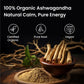 Vlado's Himalayan Organics 100% Organic Ashwagandha Powder 100gm - Withania Somnifera | Pure Ashwagandha Powder Organic -Support Muscle Recovery & Boost Energy Level | USDA Certified for Vitality, Strength & Stress Management | 100gm