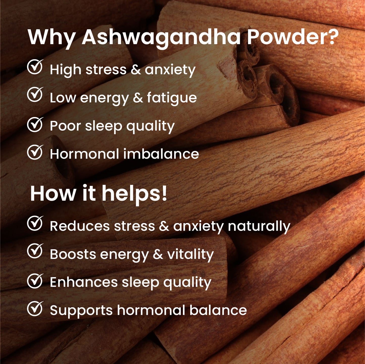 Vlado's Himalayan Organics 100% Organic Ashwagandha Powder 100gm - Withania Somnifera | Pure Ashwagandha Powder Organic -Support Muscle Recovery & Boost Energy Level | USDA Certified for Vitality, Strength & Stress Management | 100gm