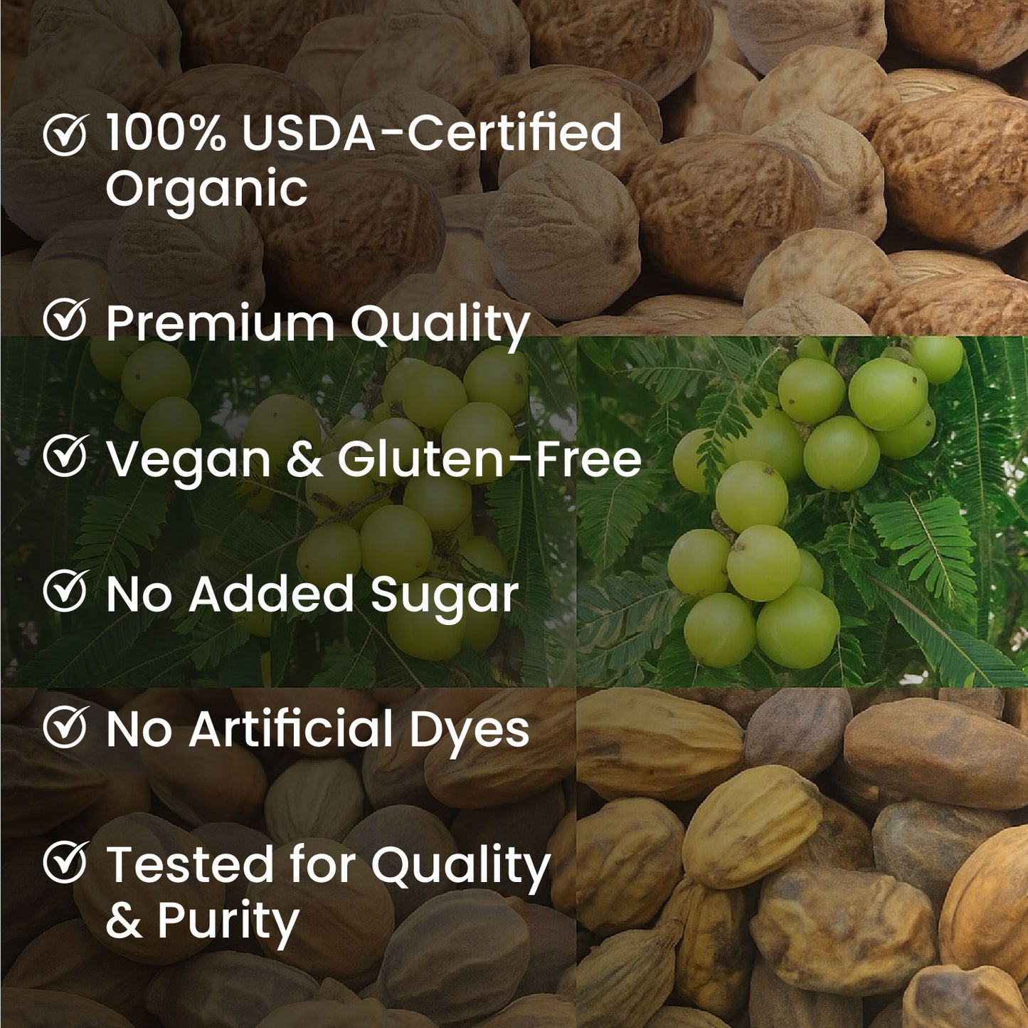 Vlado's Himalayan Organics Triphala Powder - 100 GM | Triphala Churna For Gut, Immune & Intestinal Health | Colon & Digestion, For Balanced Bowel & Gut Health, Contains Bioactives and Antioxidants, GMP & NPOP Certified Organic I Helps Relieve Constipation