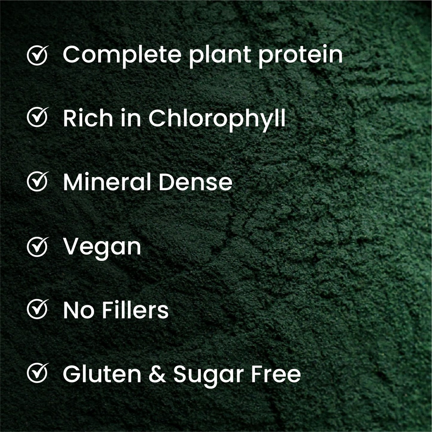 Vlado's Himalayan Organics Spirulina Powder (100g) | For Men & Women | Contains 62% Protein I Natural Superfood | Rich in Protein, Vitamins & Minerals | Boost Energy & Immunity | Support Digestion & Skin health