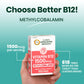 Vlado's Himalayan Organics Methylcobalamin Vitamin B12 1500mcg Supplement for Men & Women -10 Tablets (1 Strip)