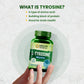 Himalayan Organics L-Tyrosine Supplement Supports Cognitive Health | Improves Metabolism | Healthy Nervous System (120 Capsules)