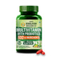 Vlado’s Himalayan Organics Multivitamin for Men & Women with Probiotics | 100+ Nutrients incl. Vitamins B1–B12, C, D & E, Zinc, Iron, Calcium, Biotin | 27+ Herbal Extracts | Supports Immunity, Energy, Stamina, Bone, Skin & Hair | 180 Tablets