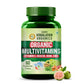 Vlado's Himalayan Organics  - Organic Multivitamins with Iron ,Zinc ,Vitamin B3, C ,Organic Ashwagandha , Tribulus  & Turmeric - 100% Organic , Non-Synthetic - for Immunity, Engergy stamina , Hair, Skin & Bones - 60 Veg Tablets