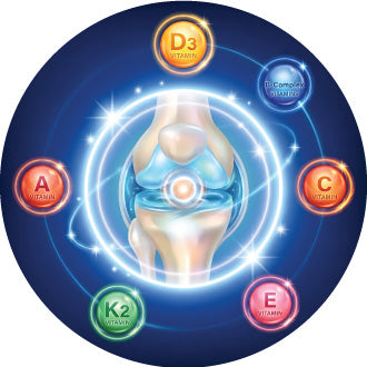 Essential Vitamins (A, B, C, D3, E & K2)