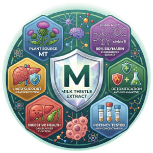 Milk Thistle Extract (80% Silymarin)