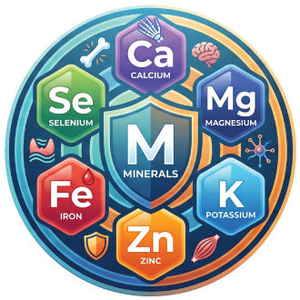 Calcium, Magnesium & Essential Minerals