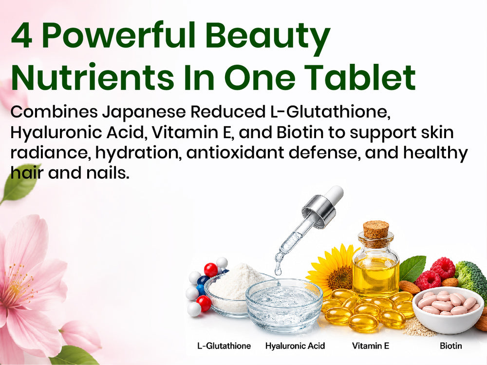 Vlado's Himalayan Organics L-Glutathione Reduced + With Hyaluronic Aci – Vlado's Himalayan Organics