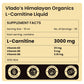 Vlado's Himalayan Organics L Carnitine Liquid 3000 mg I with Vitamin B3, B5, B6 I Pre Workout, Intra Workout & Post Workout Supplement I | Break fat cells for Healthy Weight Loss | 5X Strength | For Men & Women I 30 Servings Strawberry Flavor - 450 ML