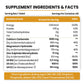 Calcium Magnesium Zinc Vitamin D3, B12 & K- 120 Vegetarian Tablets
