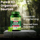 Vlado's Himalayan organics - Organic Niacin (Vitamin B3 ) 18 mg / Serving -  for Vascularity & Increase Cellular Energy - 45  Veg Tablets