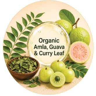 Organic Amla, Guava & Curry Leaf