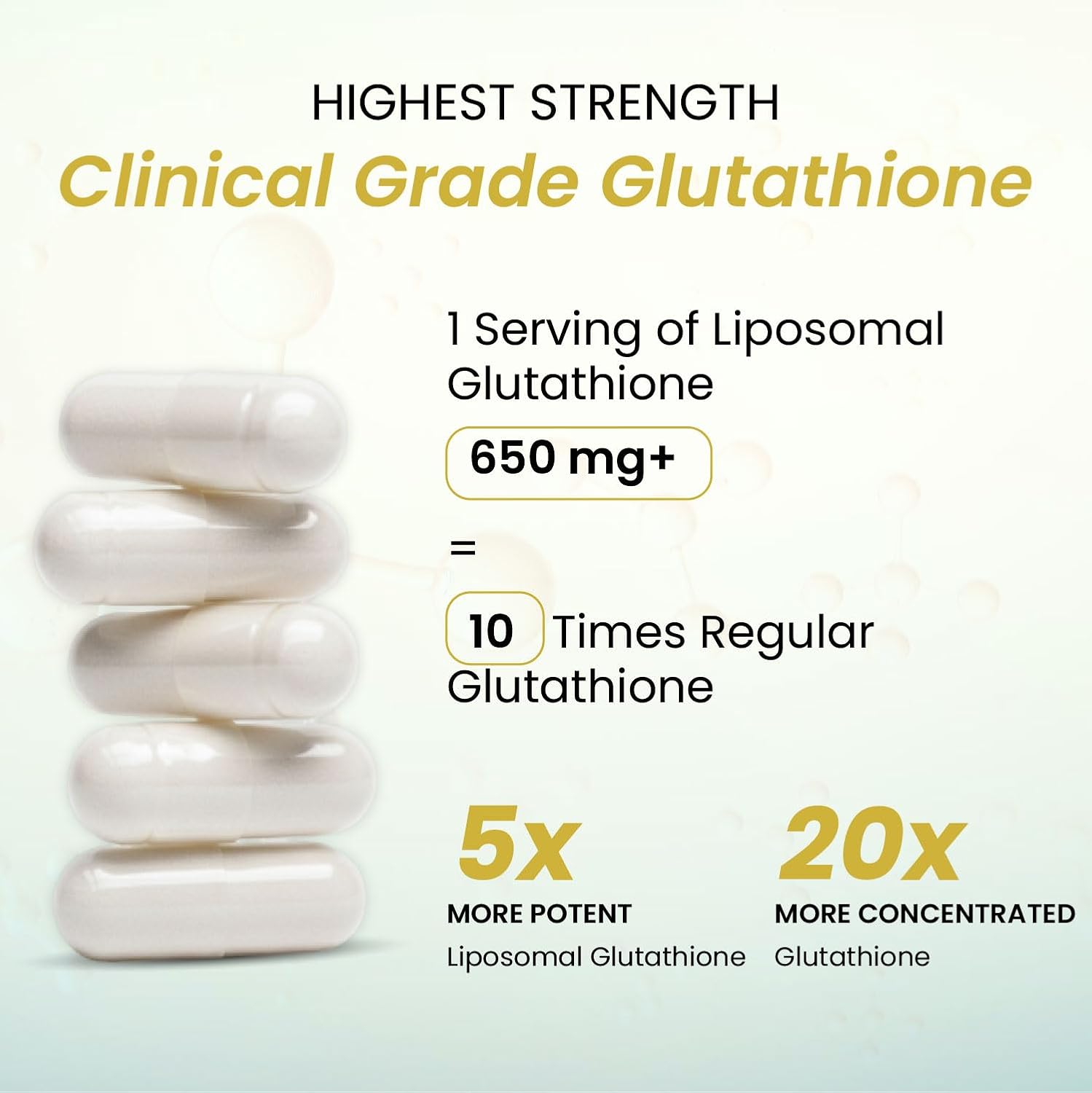Vlado's Himalayan Organics Liposomal Glutathione 650 mg+ Advanced Lipo Vlado's Himalayan Organics Liposomal Glutathione 650 mg+ Advanced Lipo