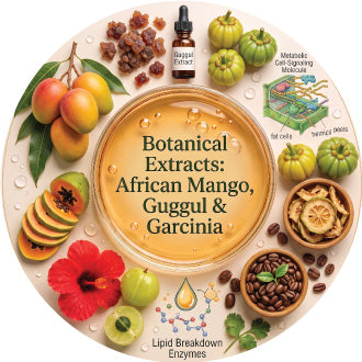 African Mango, Guggul & Garcinia Extracts