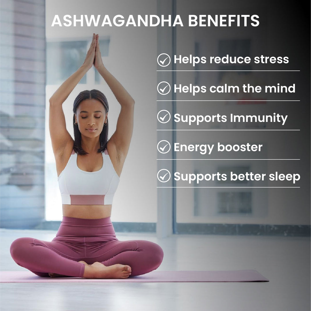Vlado's Himalayan Organics |Organic Ashwagandha Powder 100gm - Withania Somnifera | Pure Ashwagandha Powder Organic -Support Muscle Recovery & Boost Energy Level | USDA Certified for Vitality, Strength & Stress Management | 100gm