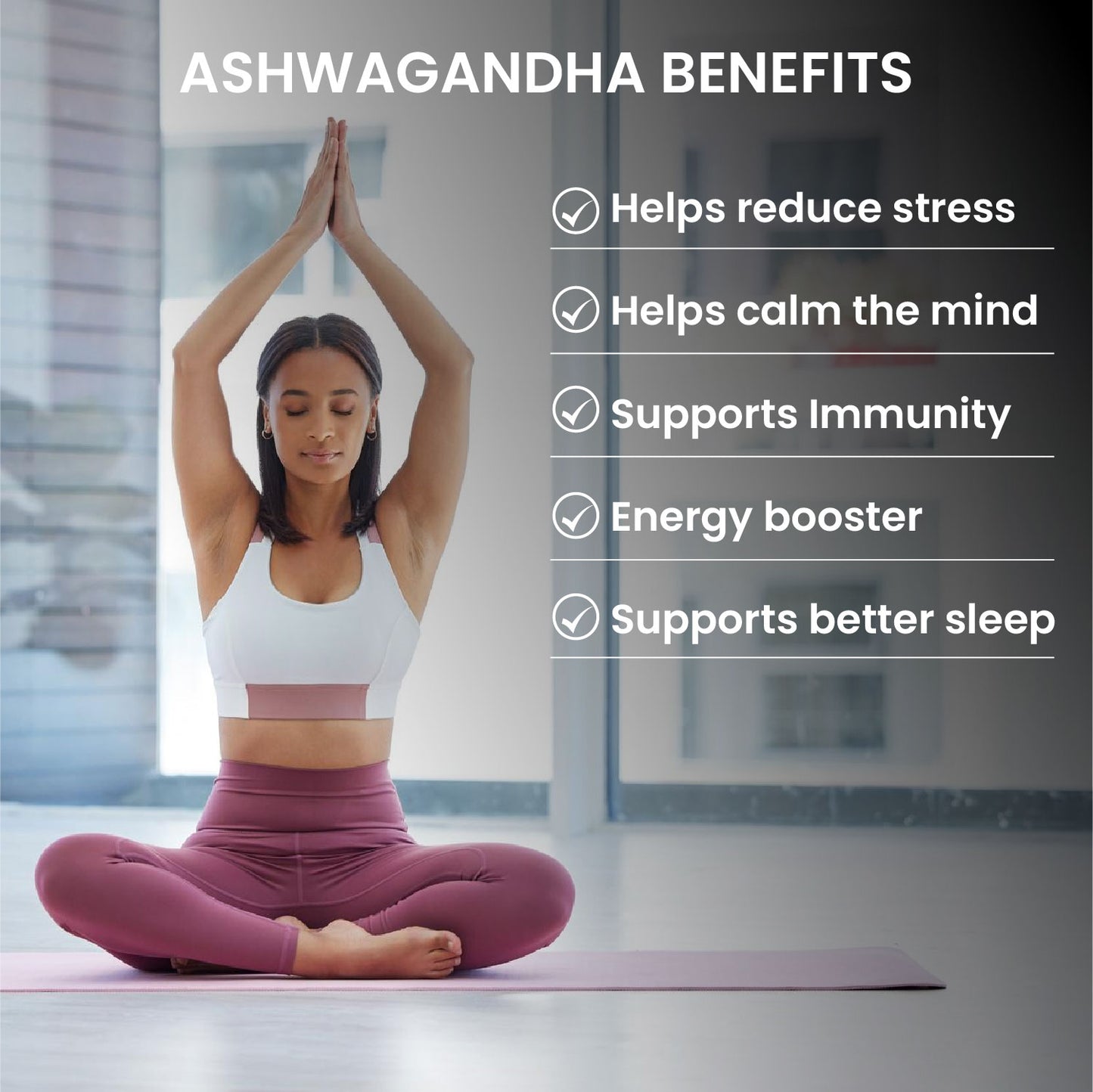 Vlado's Himalayan Organics 100% Organic Ashwagandha Powder 100gm - Withania Somnifera | Pure Ashwagandha Powder Organic -Support Muscle Recovery & Boost Energy Level | USDA Certified for Vitality, Strength & Stress Management | 100gm