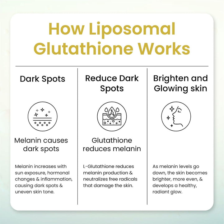 Vlado's Himalayan Organics Liposomal Glutathione 650 mg+ Advanced Liposomal Formula with N-Acetyl L-Cysteine , Vitamin C & B12 - Cellular & Face Health - Helps in Skin Hydration & Skin Glow - Liver Health & Detoxification Support - 30 Veg Capsules