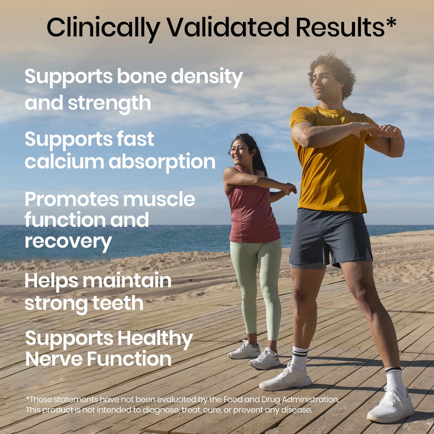 Vlado’s Himalayan Organics Liposomal Calcium Magnesium + Zinc | Vitamin D3+k2 Supplement For Stronger Bones | Boost Immunity | Healthy Heart | Muscle Growth - 60 Veg Tablets