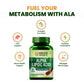 Himalayan Organics Alpha Lipoic 300mg | Boost Liver Function, Healthy Blood Sugar, Antioxidant - 60 Veg Tablets