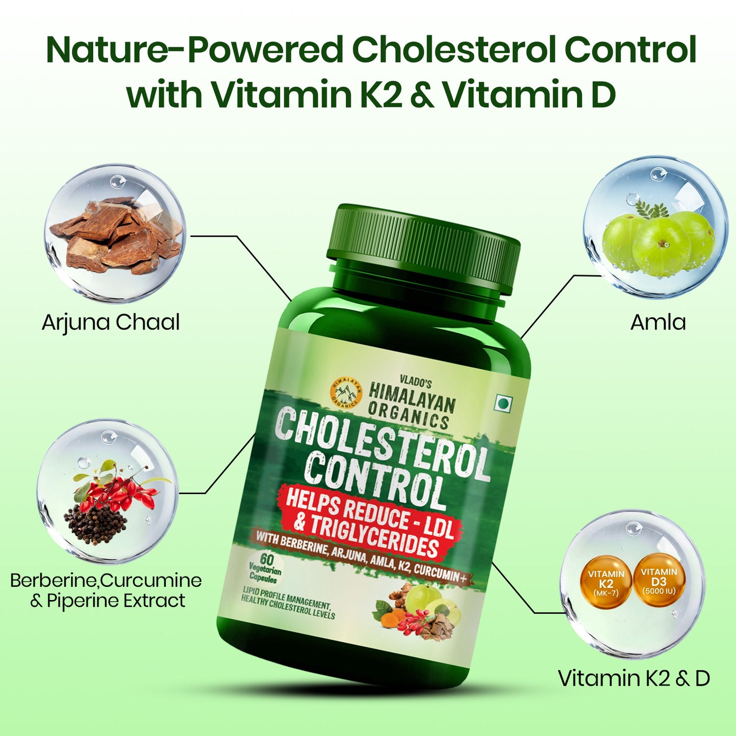 Cholesterol Control Formula – Reduces LDL & Triglycerides