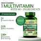 Vlado's Himalayan Organics Immunity Multivitamin Tablet for Men & Women with Probiotic 90+Vital Nutrients and 9+ Probiotic blends for Increase Energy & Immunity I Best Multi vitamin for Men & Women- 180 Veg Tablets