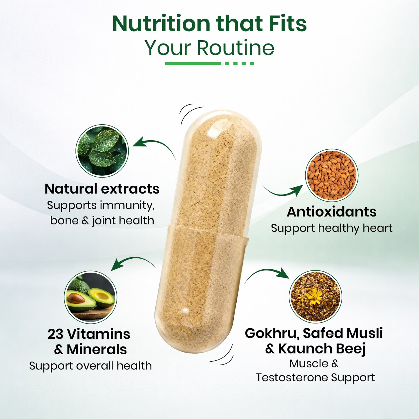 Vlado’s Himalayan Organics Liposomal Multivitamin Adult 50+ with 75+ Ingredients | Daily Health Supplement with 9+ Powerful Blends | Supports Energy, Immunity, Brain, Heart & Eye Health | 60 Veg Capsules