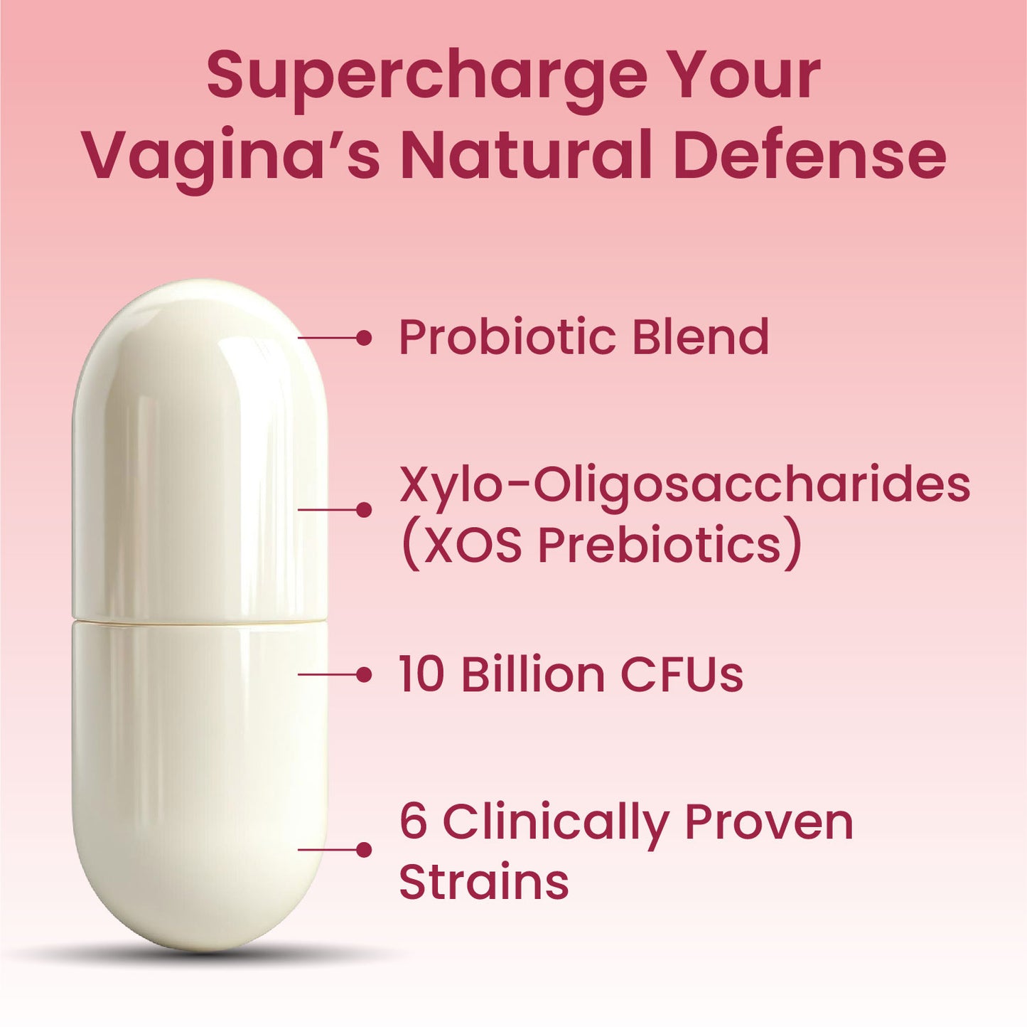 Vlado's Himalayan Organics Vaginal Probiotics for Women pH Balance with Prebiotics & Lactobacillus Probiotic Blend - Vaginal Health Supplement - I Clinically Proven Strains & 10 billion CFU I PromoteVaginal Odor & Vaginal Flora  - 60 Veg Capsules