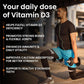 Vlado's Himalayan Organics Vitamin D3 10000IU - Chewable Vitamin D Tablets | Cholecalciferol Vitamin D3 Supplement for Bone & Immunity | Vitamin D3 Supplement for Women & Men | Orange Flavour - 60 Tablets