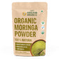 Vlado's Himalayan Organics 100% Organic Certified Moringa Powder - Natural Superfood with 120+ Nutrients, Antioxidants & Vitamins - Drumstick Leaf powder | Herbal Supplement I for Immunity, Digestion & Energy I Rich In Antioxidant & Protein - 200g
