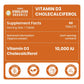 Vlado's Himalayan Organics Vitamin D3 10000IU - Chewable Vitamin D Tablets | Cholecalciferol Vitamin D3 Supplement for Bone & Immunity | Vitamin D3 Supplement for Women & Men | Orange Flavour - 60 Tablets