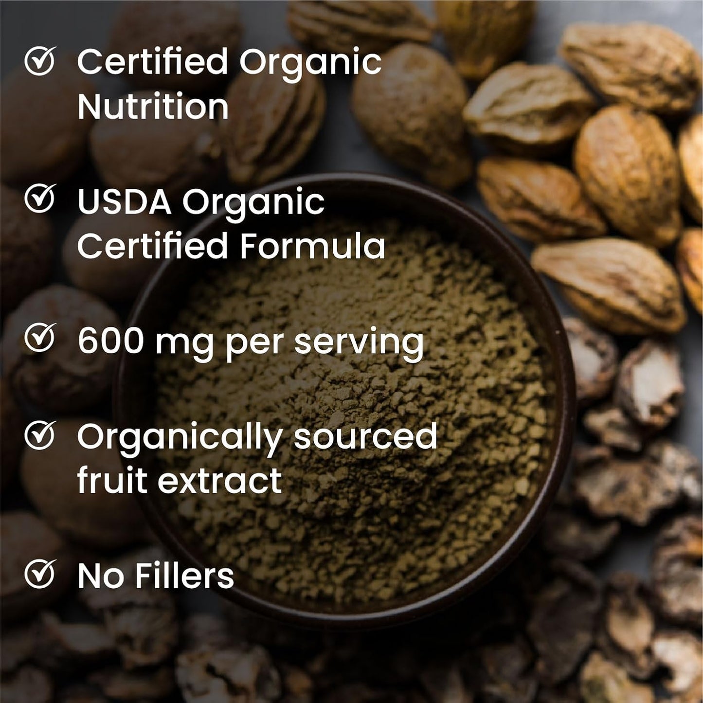 Vlado's Himalayan Organics Triphala Tablets 100% Organic | Supports Healthy Digestion | Improves Bowel Wellness | Relieves Constipation | Pure Herbs Used |100% Ayurvedic | trifala 60 Tablets.