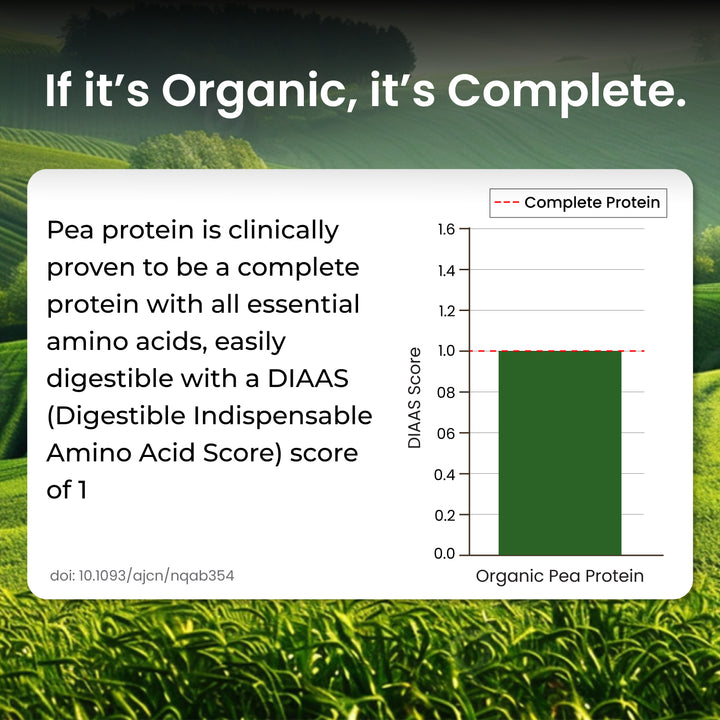 Vlado's Himalayan Organics Organic Protein ( Made with Pea ) - 500G