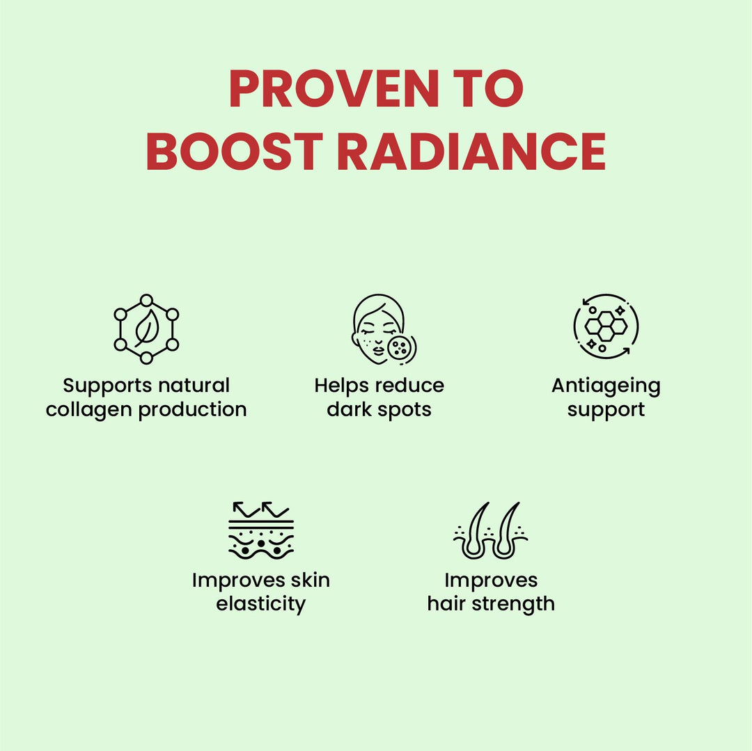 Vlado's Himalayan Organics Plant Based Vegan Collagen supplements - Healthy Skin, Hair & Nails - Skin Radiance - Clinically Proven - Reduce Pigmentation, Dark Spots & Brighten Skin Tone - Supplement for Women - 100 Grams ( Watermelon Flavor )