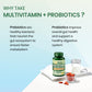 Vlado’s Himalayan Organics Multivitamin for Men & Women with Probiotics | 100+ Nutrients incl. Vitamins B1–B12, C, D & E, Zinc, Iron, Calcium, Biotin | 27+ Herbal Extracts | Supports Immunity, Energy, Stamina, Bone, Skin & Hair | 180 Tablets