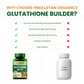 Vlado's Himalayan Organics Glutathione Builder for Anti-Ageing & Skin Brightening with ( Vitamin C, E, B6 & Curcumin ) - 60 Veg Tablets