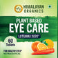 Vlado's Himalayan Organics Plant Based Eye Care Supplement (Lutemax 2020, Orange Extract, Carrot Extract) - 60 Tablets
