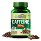 Vlado's Himalayan Organics Caffeine 200mg | Enhance Energy Metabolism | Fat Metabolism Support - 100 Veg Tablets
