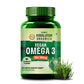 Vlado's Himalayan Organics Vegan Omega 3 6 9 with DHA (560mg) for Healthy Heart, Joints & Eyes for Men & Women - 60 veg capsules