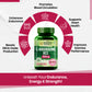 Vlado's Himalayan Organics L-Arginine 1000 mg With Chromium Picolinate Supplement | Improve Muscle Growth Boost Energy And Stamina | Good For Men And Women - 120 Veg  Caps