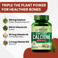 Vlado's Himalayan Organics Plant Based Calcium 650mg Supplement For Better Absorption | Healthy Bones And Heart | Recovery And Joint Support  - 60 Veg Tablets