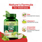 Vlado's Himalayan Organics Plant Based Zinc with Vitamin C | Builds Immunity & Anti Inflammation | Acne Support | 120 Veg Capsules