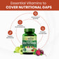 Vlado's Himalayan Organics Plant Based Multivitamin (60+ Ingredients) for Immunity, Energy, Stamina And Vitality – 60 Veg Capsules